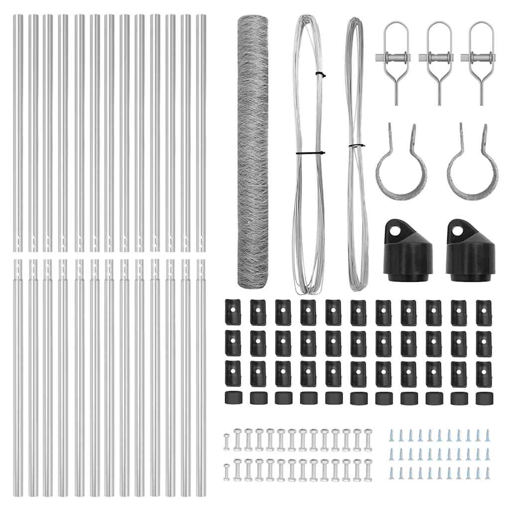 Ground Fix Welded Wire Fence 25 x 1.4 m (W x H)