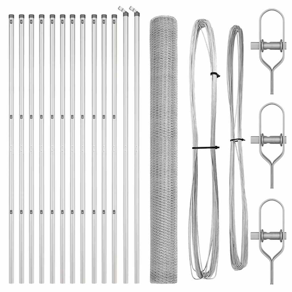 Ground Fix Welded Wire Fence 25 x 1.5 m (W x H)