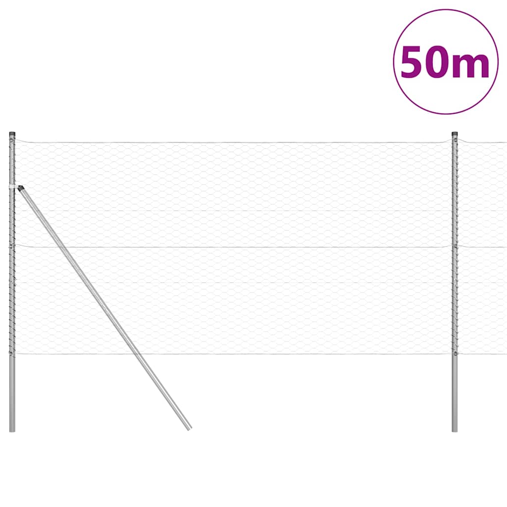Ground Fix Welded Wire Fence 50 x 1.4 m (W x H)