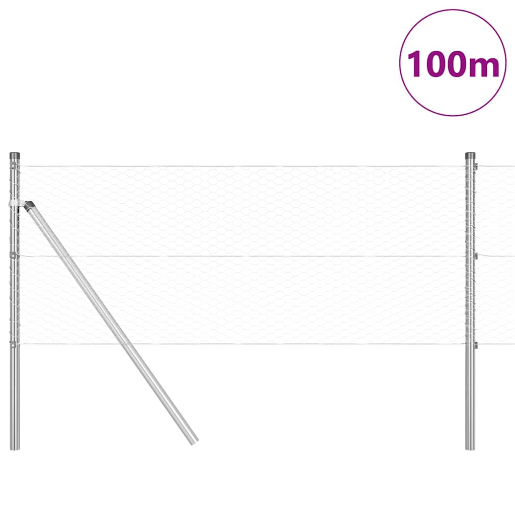 Ground Fix Welded Wire Fence 100 x 0.6 m (W x H)
