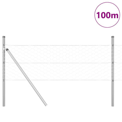 Ground Fix Welded Wire Fence 100 x 0.8 m (W x H)