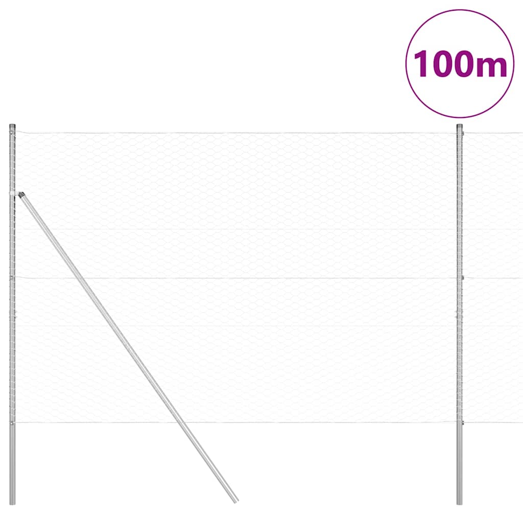 Ground Fix Welded Wire Fence 100 x 1.6 m (W x H)