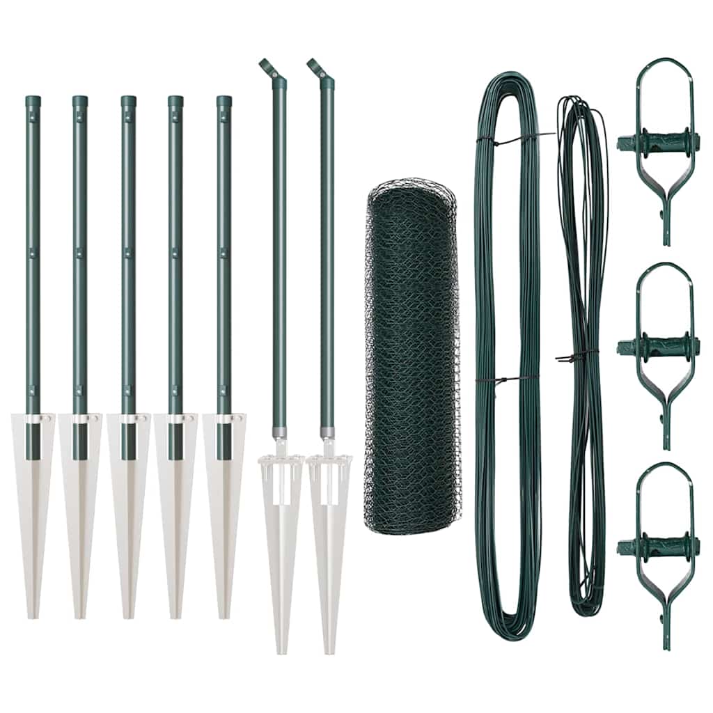 Welded Wire Fence with Spikes 10 x 0.6 m (W x H)