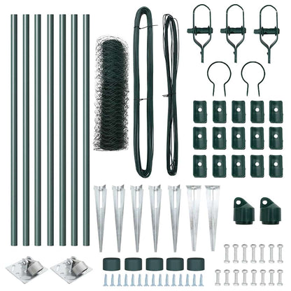 Welded Wire Fence with Spikes 10 x 0.6 m (W x H)