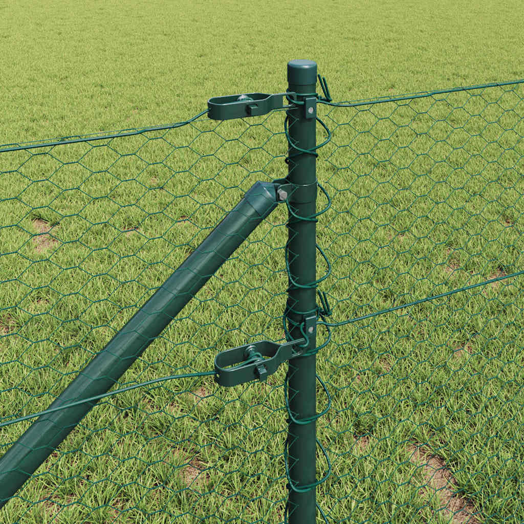 Welded Wire Fence with Spikes 25 x 0.6 m (W x H)