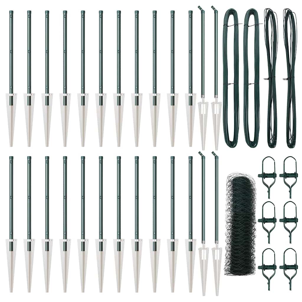 Welded Wire Fence with Spikes 50 x 0.6 m (W x H)