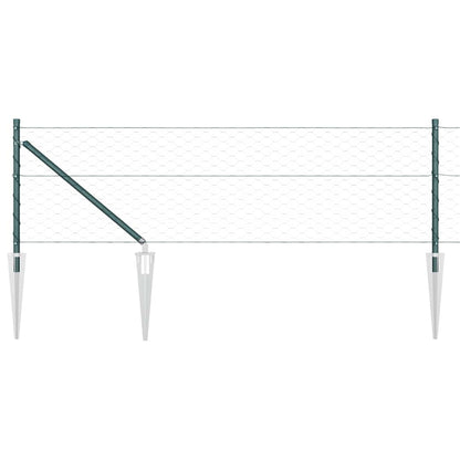 Welded Wire Fence with Spikes 50 x 0.6 m (W x H)