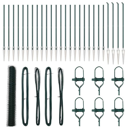 Welded Wire Fence with Spikes 50 x 1.4 m (W x H)