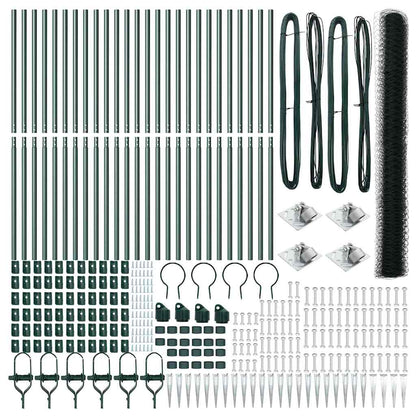 Welded Wire Fence with Spikes 50 x 1.6 m (W x H)