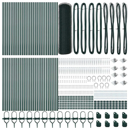 Welded Wire Fence with Spikes 100 x 0.4 m (W x H)
