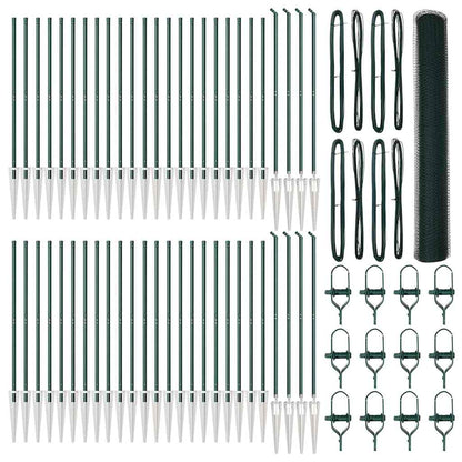 Welded Wire Fence with Spikes 100 x 1.2 m (W x H)