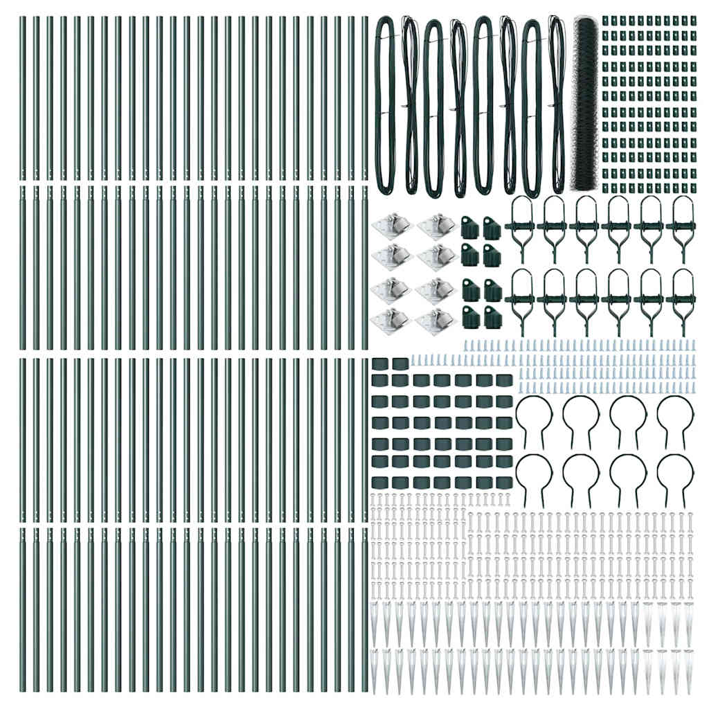 Welded Wire Fence with Spikes 100 x 1.2 m (W x H)