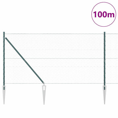 Welded Wire Fence with Spikes 100 x 1.2 m (W x H)