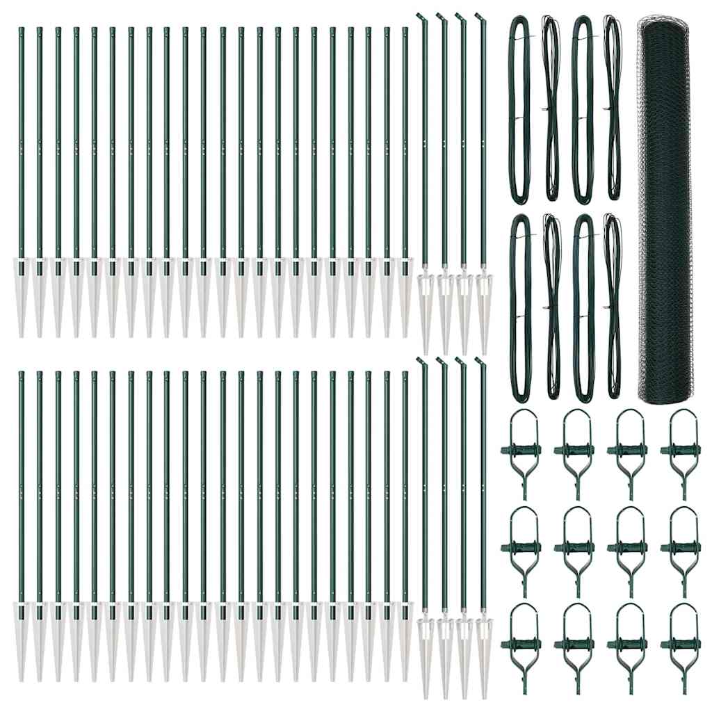 Welded Wire Fence with Spikes 100 x 1.4 m (W x H)