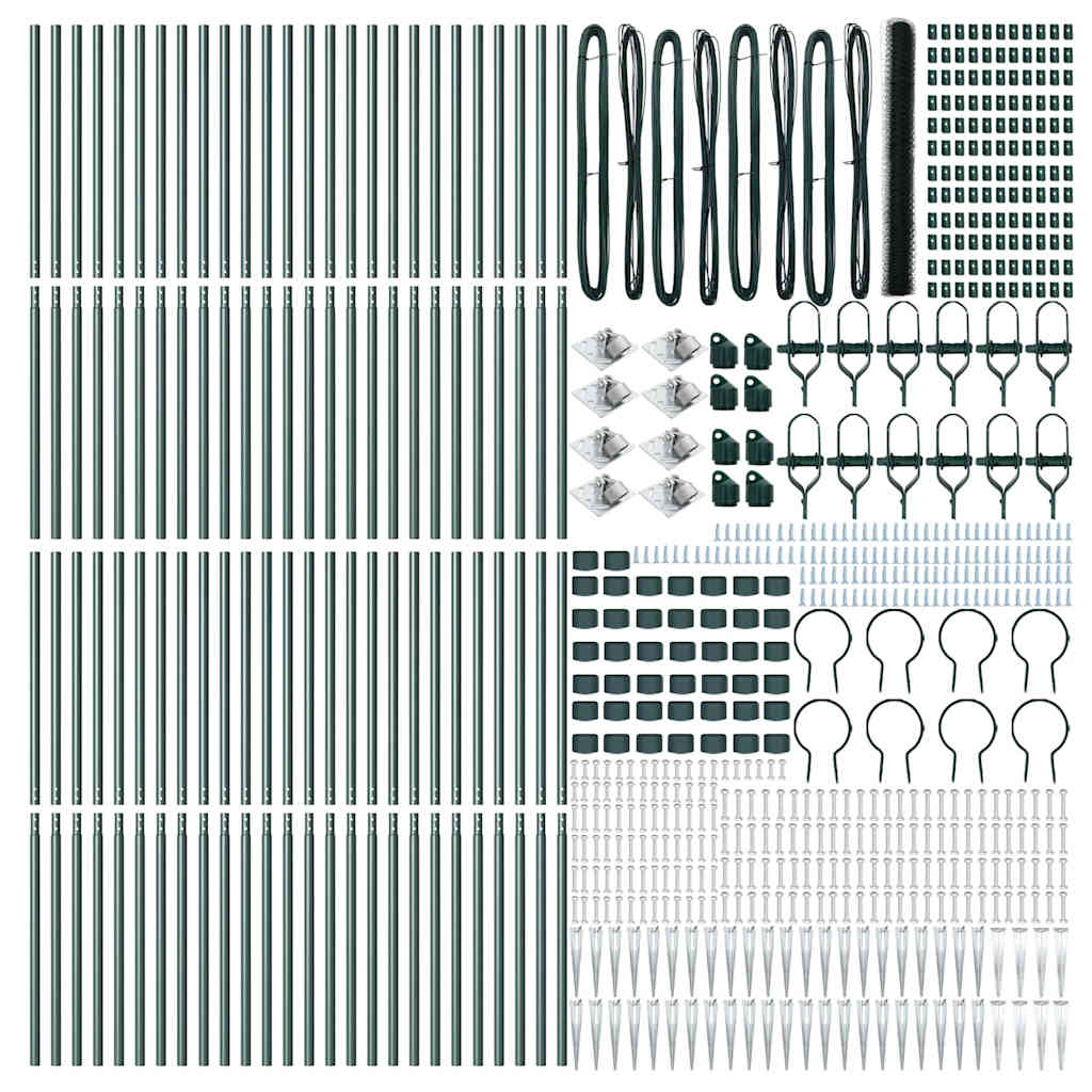 Welded Wire Fence with Spikes 100 x 1.5 m (W x H)