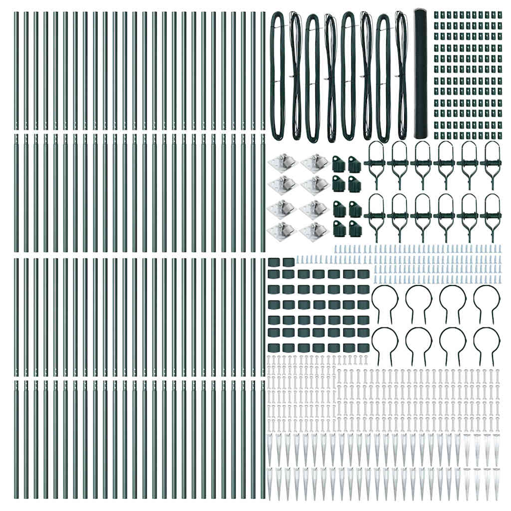 Welded Wire Fence with Spikes 100 x 1.6 m (W x H)