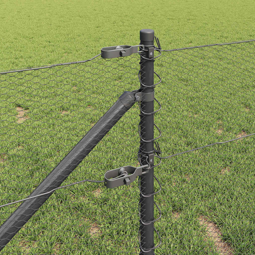 Welded Wire Fence with Spikes 10 x 0.6 m (W x H)