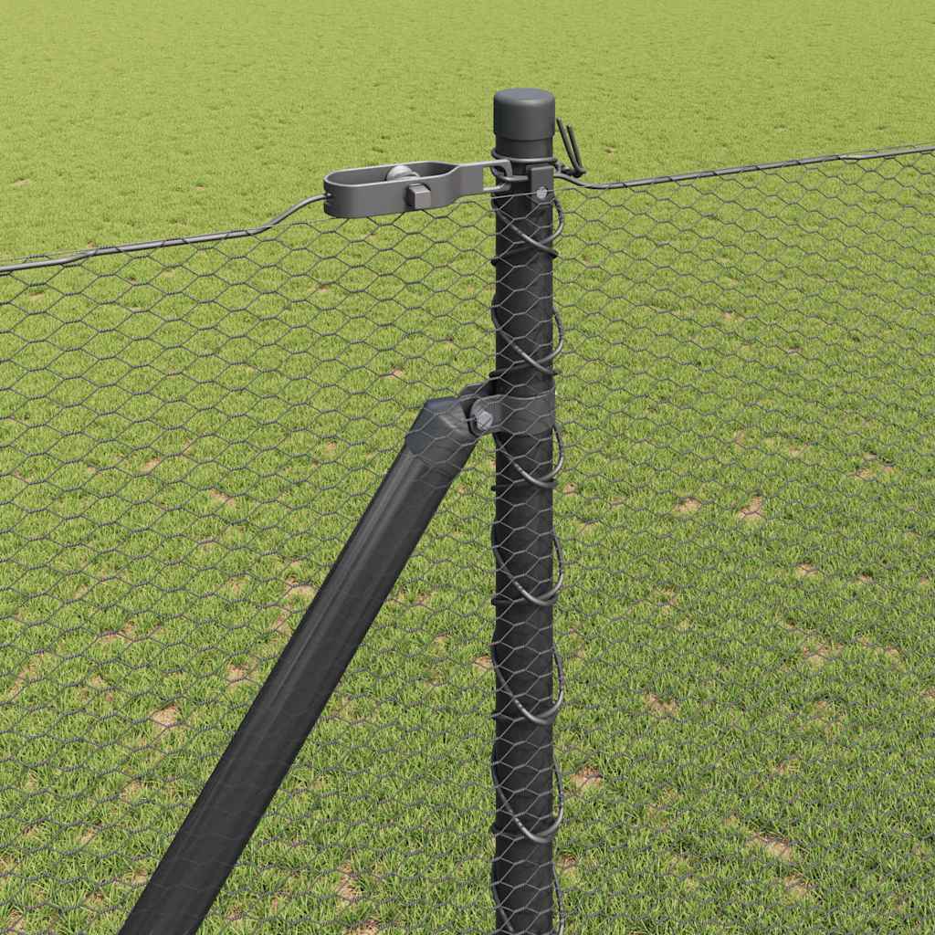 Welded Wire Fence with Spikes 10 x 1.5 m (W x H)