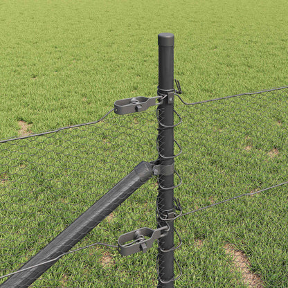 Welded Wire Fence with Spikes 25 x 0.8 m (W x H)