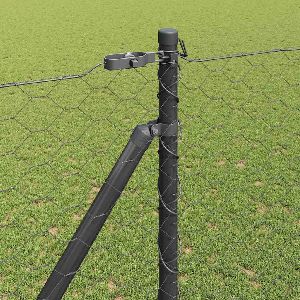 Welded Wire Fence with Spikes 25 x 1.5 m (W x H)