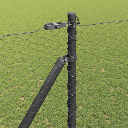 Welded Wire Fence with Spikes 25 x 1.6 m (W x H)