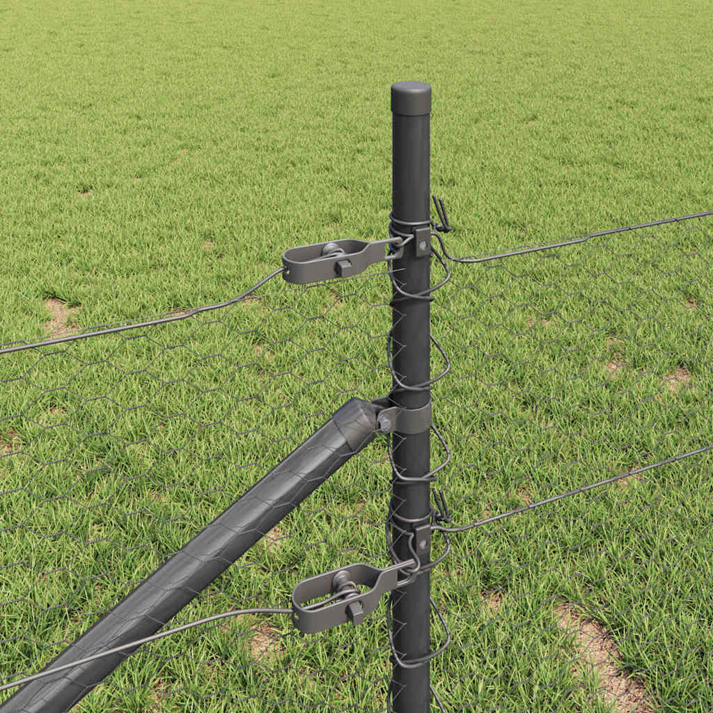 Welded Wire Fence with Spikes 50 x 0.8 m (W x H)
