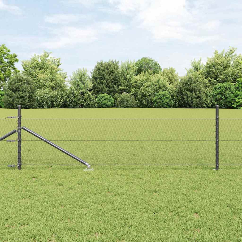 Welded Wire Fence with Spikes 100 x 0.8 m (W x H)