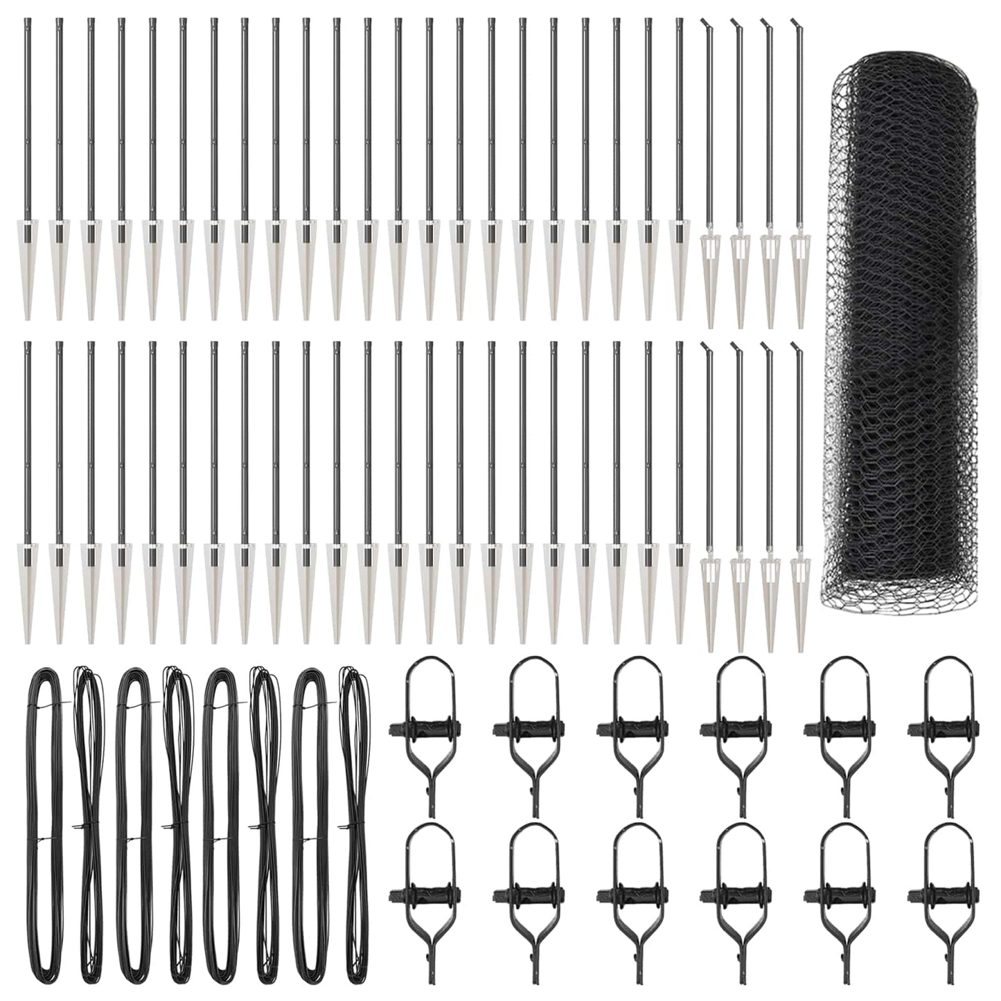 Welded Wire Fence with Spikes 100 x 1 m (W x H)