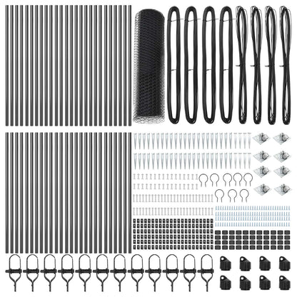 Welded Wire Fence with Spikes 100 x 1 m (W x H)