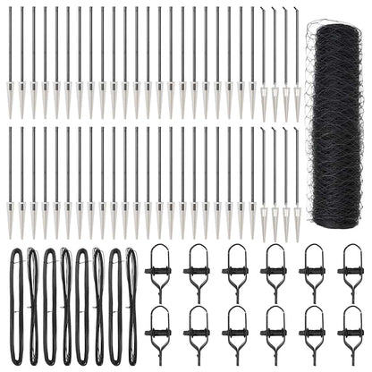 Welded Wire Fence with Spikes 100 x 1 m (W x H)