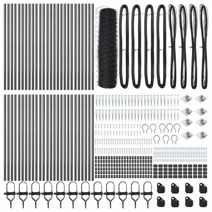 Welded Wire Fence with Spikes 100 x 1 m (W x H)