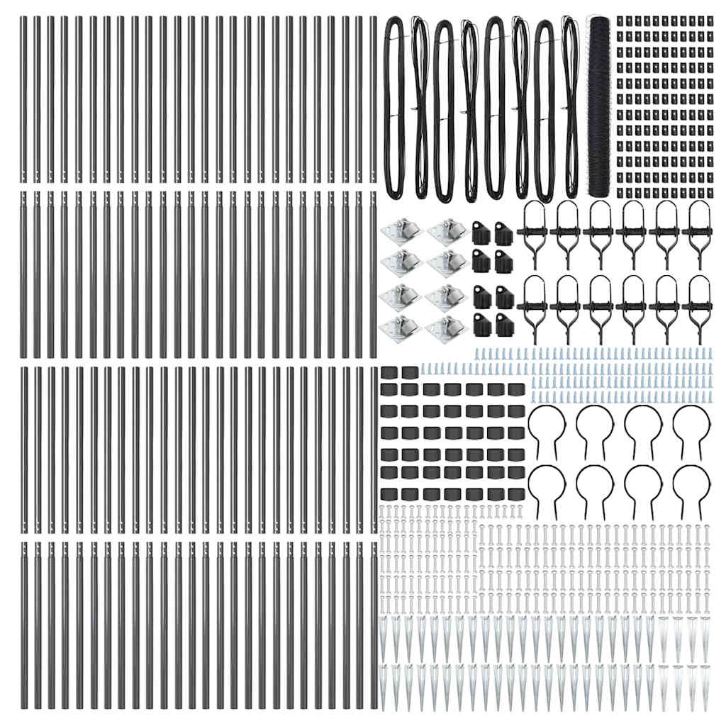 Welded Wire Fence with Spikes 100 x 1.2 m (W x H)