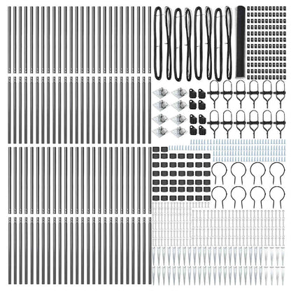 Welded Wire Fence with Spikes 100 x 1.4 m (W x H)