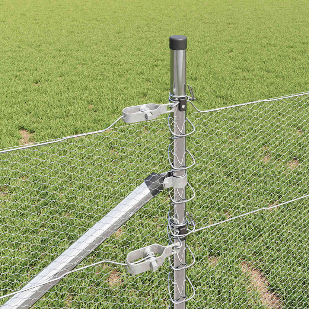Welded Wire Fence with Spikes 10 x 0.5 m (W x H)