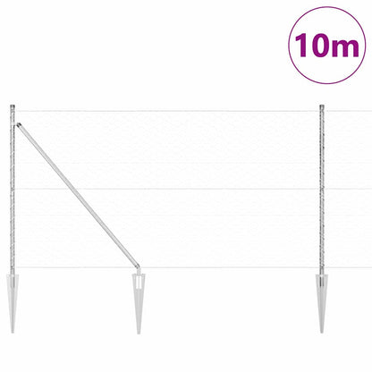 Welded Wire Fence with Spikes 10 x 1.2 m (W x H)