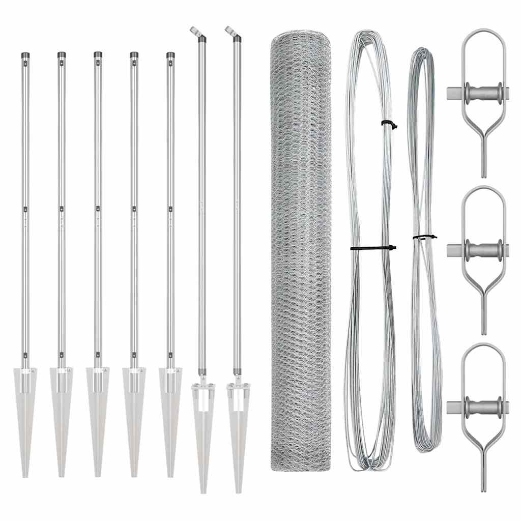 Welded Wire Fence with Spikes 10 x 1.4 m (W x H)