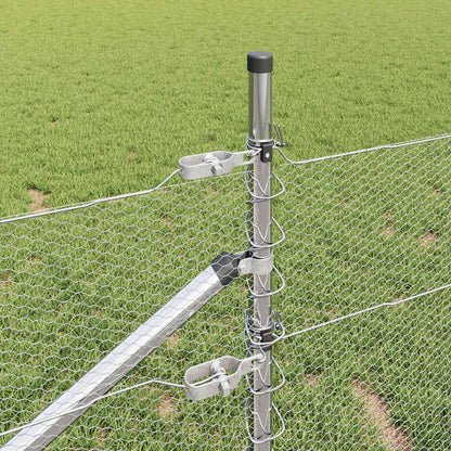 Welded Wire Fence with Spikes 25 x 0.5 m (W x H)