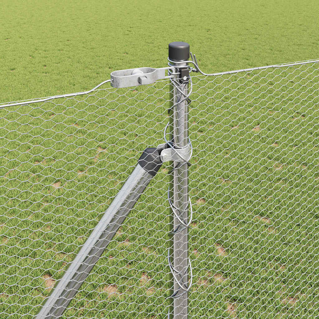 Welded Wire Fence with Spikes 25 x 1.2 m (W x H)
