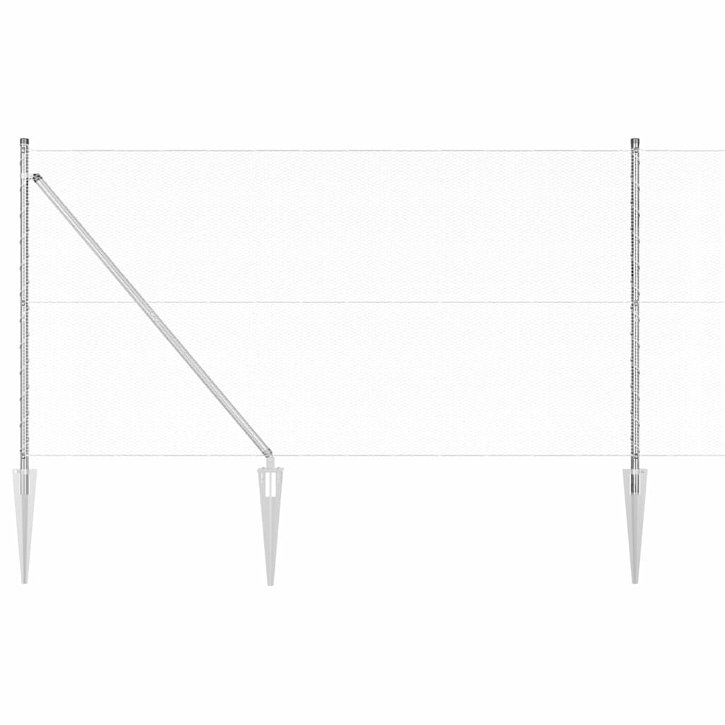 Welded Wire Fence with Spikes 25 x 1.2 m (W x H)