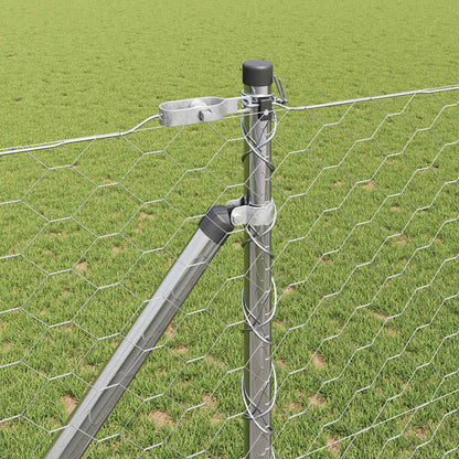 Welded Wire Fence with Spikes 25 x 1.2 m (W x H)