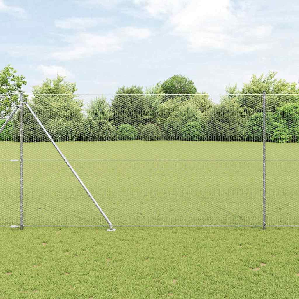 Welded Wire Fence with Spikes 25 x 1.5 m (W x H)