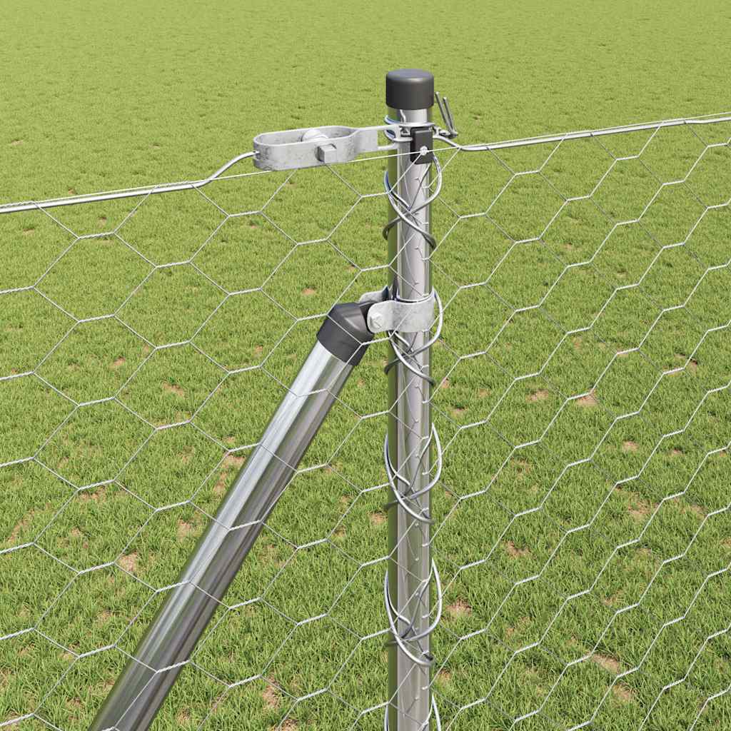 Welded Wire Fence with Spikes 25 x 1.5 m (W x H)