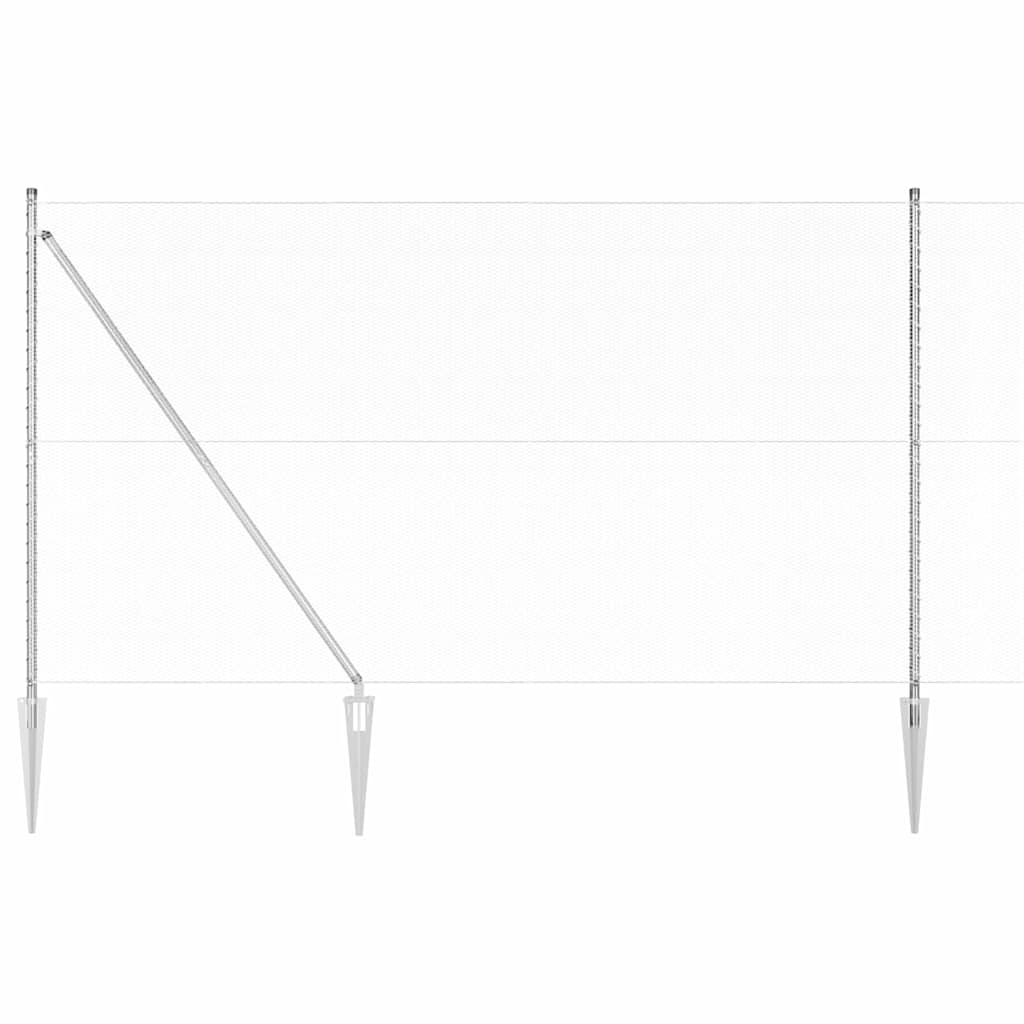 Welded Wire Fence with Spikes 25 x 1.6 m (W x H)
