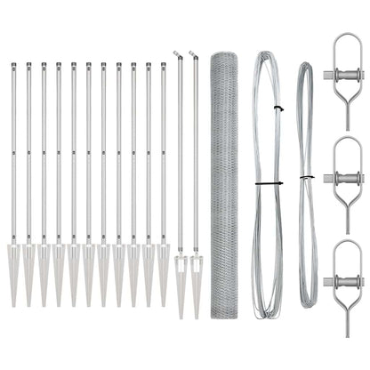 Welded Wire Fence with Spikes 25 x 1.6 m (W x H)