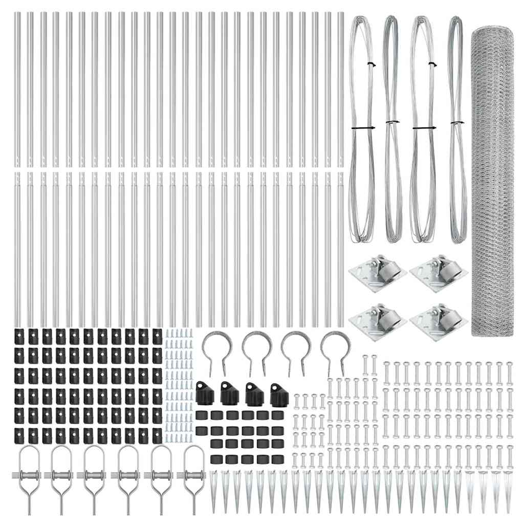 Welded Wire Fence with Spikes 50 x 1.2 m (W x H)
