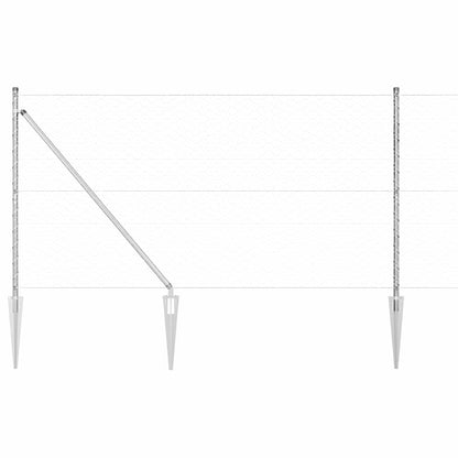 Welded Wire Fence with Spikes 50 x 1.2 m (W x H)