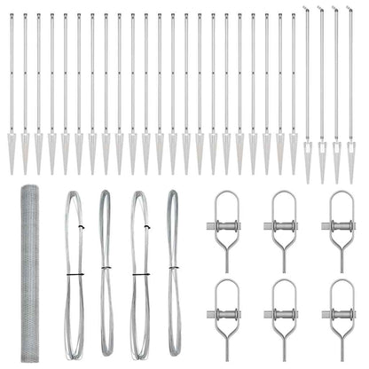 Welded Wire Fence with Spikes 50 x 1.5 m (W x H)