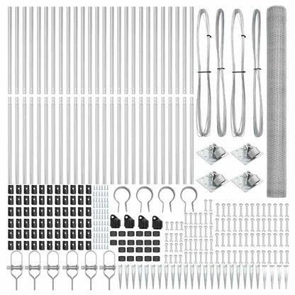Welded Wire Fence with Spikes 50 x 1.6 m (W x H)