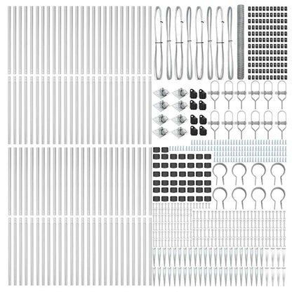 Welded Wire Fence with Spikes 100 x 1.6 m (W x H)