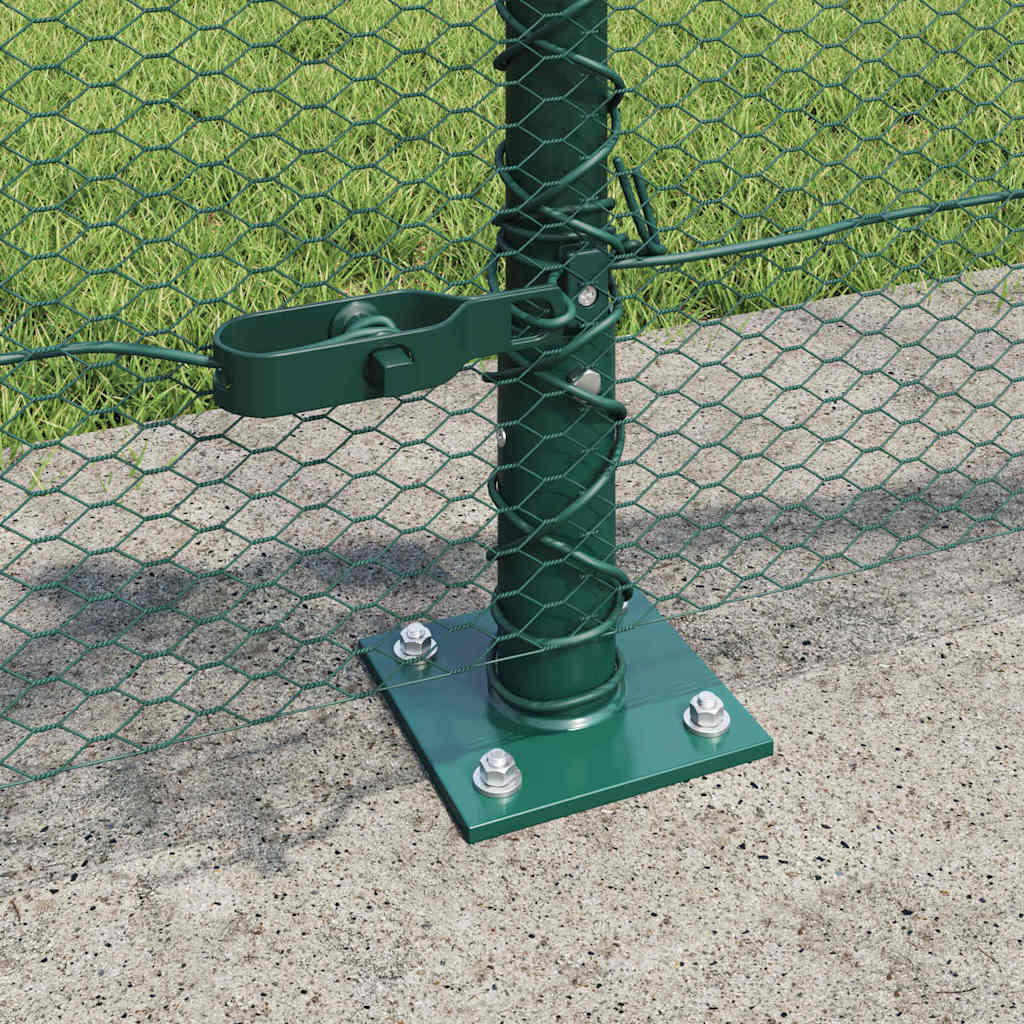 Welded Wire Fence with Concrete Base 10 x 0.4 m (W x H)